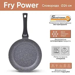 Уцінка. Сковорода Krauff Fry Power 24 см (25-45-127) - мініатюра 3