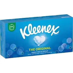 Серветки Kleenex Original універсальні в коробці 72 шт. - мініатюра 2