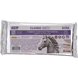 Глина самозастигаюча ZiBi Classic 500 г біла (ZB.6291)