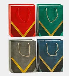 Пакет подарочный M 48899 18*10*23 см, ручка-шнурок (6900077488999) МИКС