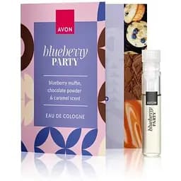 Листівка з пробним зразком Avon EDC Blueberry Party 0.6мл (49469263)