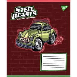 Набір зошитів Yes Steel Beasts А5, 12 аркушів 25 шт. (767709) - мініатюра 3