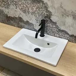 Умивальник VBI Teora 50 white врізний VBI-018050, Білий