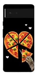 Чехол itsPrint Pizza Love Cat для Google Pixel 6