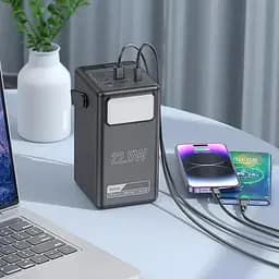 Зовнішній акумулятор Hoco Surpass J142 100000mAh 22.5W Black [131318] - мініатюра 6