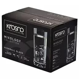 Набір високих склянок Krosno Mixology скло 300 мл 6 шт. (898926) - мініатюра 3
