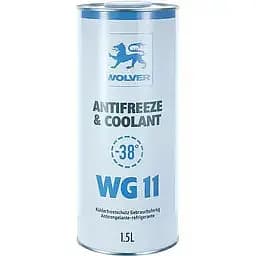 Концентрат антифризу Wolver Antifreeze & Coolant Concentrate WG11 синій 1.5 л