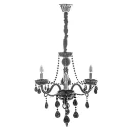 Люстра свічка Brille підвісна кришталева E14 40W BK (BCL-685S/3)