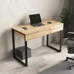 Компьютерный стол с двумя выдвижными ящиками Loft FHX-2 Дуб Аппалачи