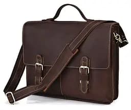 Чоловічий шкіряний портфель Vintage 38х30,5х7,5 см sum0012730