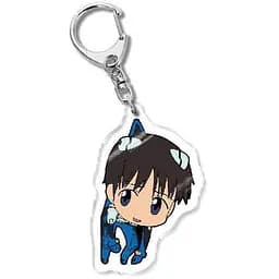 Брелок акриловый Евангелион Синдзи Икари Evangelion Shinji Ikari 5 см