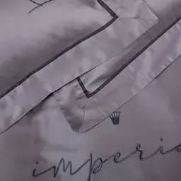 Комплект постільної білизни MirSon Imperial Tencel №06 Gray 2 х 143 x 210 см (2200010755299) - мініатюра 7