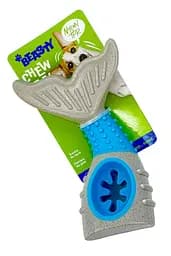Жувальна дентал іграшка для собак Beasty Chew Хвіст риби з отвором для ласощів 