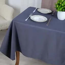 Скатерть ТЕП Aquastop водоотталкивающая Dark Gray 150x220 см (С-04224_30315)