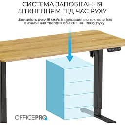 Стіл Officepro з електрорегулюванням висоти (ODE1470LW) - мініатюра 9