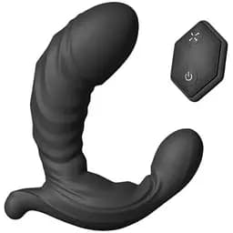 Универсальный вибратор с надувающимся стволом Dorcel Ultimate Expand