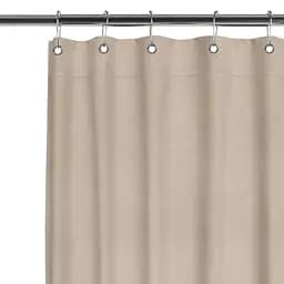 Шторка для душа и ванной Cosas с кольцами 180х180 savana, миндаль (ShowerCurtains_35Savana_DUK_180x180_Hook)