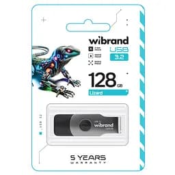 Flash Wibrand USB 3.2 Gen1 Lizard 128GB Black - мініатюра 3