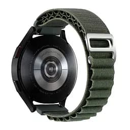 Ремінець для Xiaomi Amazfit Bip Bip Lite Bip U Bip 1S Bip 3 - темно-зелений Watchbands NormalCloth Wave ширина кріплення 20мм нейлоновий (W26-0WB30409530) - мініатюра 2
