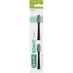 Змінна головка для зубної щітки GUM Sonic Daily чорна 2 шт.