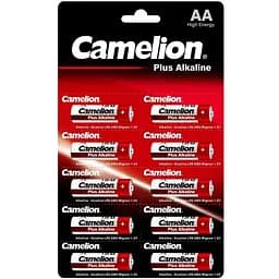 Батарейка Camelion AA LR6 Plus Alkaline * 10 (LR6-BP1x10P)