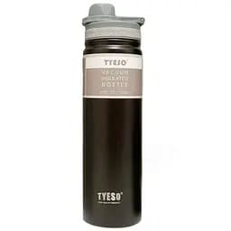 Термобутылка Tyeso 750 мл из нержавеющей стали для кофе воды black