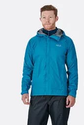 Куртка Rab Downpour Jacket XL Темно-блакитний