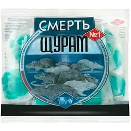 Средство от грызунов Родентицид Смерть Щурам №1 200г тесто пакет
