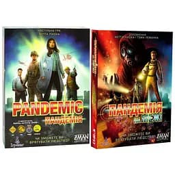 Настольная игра Ігромаг Пандемия с дополнением На грани (укр.) (ZM7101+1)