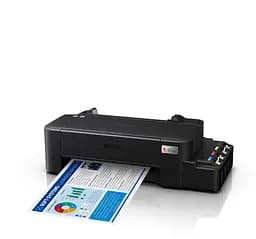 Принтер струменевий колірний A4 Epson L121, Black, 720х720 dpi, до 9/4.8 стор/хв, USB, вбудовані СНПЧ по 40 мл, чорнило 664 (C11CD76414) - мініатюра 6