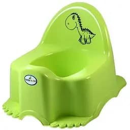 Дитячий горщик Tega Baby ЕСО Динозавр з музикою салатовий