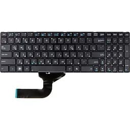 Клавіатура для ноутбука ASUS A52, K52, X54 (K52 version) чорний, чорний фрейм