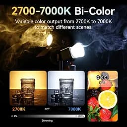 Видеосвет Ulanzi Vijim L3 RGB COB Fill Light UV-L052GBB1 L3 RGB - мініатюра 7