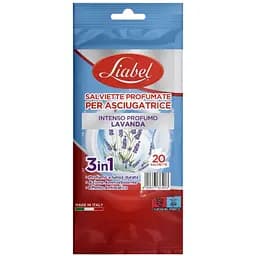 Ароматичні серветки Liabel для сушильних машин з ароматом Лаванди 20 шт.