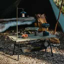 Складаний стіл Naturehike CNK2450JJ025, 80х40 см, алюміній, оливковий - мініатюра 6