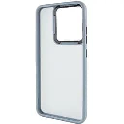 Чохол TPU+PC Lyon Frosted для Motorola Moto G86 5G Sierra Blue - мініатюра 3