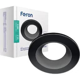 Светильник точечный Feron DL8910 MR16 G5.3 черный круг (1811)