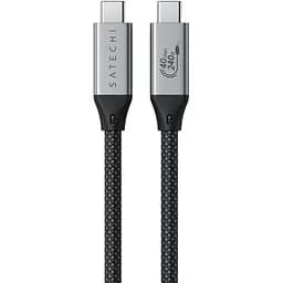Кабель Satechi USB4 Pro 240W Space Gray 1.2 м (ST-YU4120M) - мініатюра 2