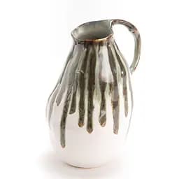 Ваза з ручкою Amadeus з патьоками фарби 19 см (154924)