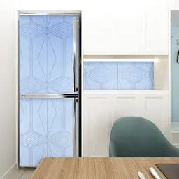 Самоклеюча плівка Sticker Wall SW-00001218 Блакитна із золотом 0,45х10м - мініатюра 5