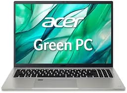 Ноутбук Acer Aspire Vero AV16-51P 16' WUXGA IPS, Intel U7-155U, 16GB, F1TB, UMA, Win11, серый (NX.KV7EU.003)