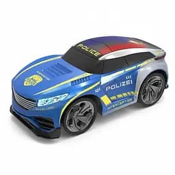 Радіокерована поліцейська машина R 252 S, акумулятор 3.7V, пульт 2.4GHz, гумові шини, світло, звук, Синя
