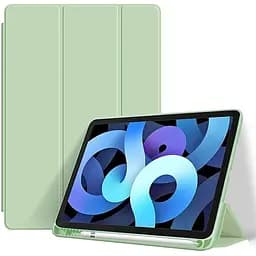 Чохол-книжка BeCover Tri Fold Soft TPU з кріпленням Apple Pencil для Apple iPad Air 11" M2/M3 2024/2025 Green (711402) - мініатюра 6