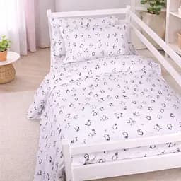 Комплект постільної білизни Бязь Mirson Sweet Penguin 220х240см (2200012577226)