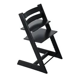 Набір Stokke Baby Set Tripp Trapp Black: стільчик та спинка з обмежувачем (k.100103.15)