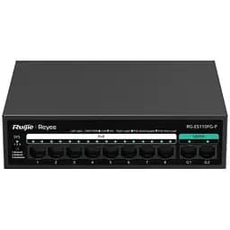 Коммутатор Ruijie Reyee 10 портов неуправляемый PoE (RG-ES110FG-P)