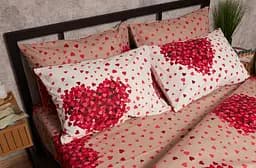 Набір наволочок Moon&Star Бязь Gold Люкс Petal Heart 40х60 см 2 шт - мініатюра 4