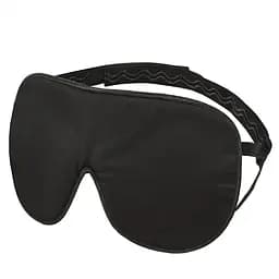 Маска для сну Чумацький Шлях з мерсеризованої бавовни з нековзкою резинкою в Подарунковій упаковці Чорний (1140-02)