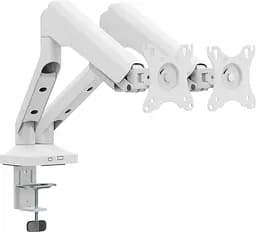 Кріплення настільне для двох моніторів OfficePro 17-35" White (MA442W) - мініатюра 2