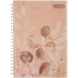 Зошит для записів Buromax Peach Arabeski А5 80 аркушів персиковий (BM.2587-46)